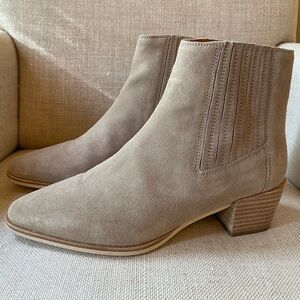 Rag & Bone Womens Rover Suede Ankle Boots in Taupe Sz 39/9